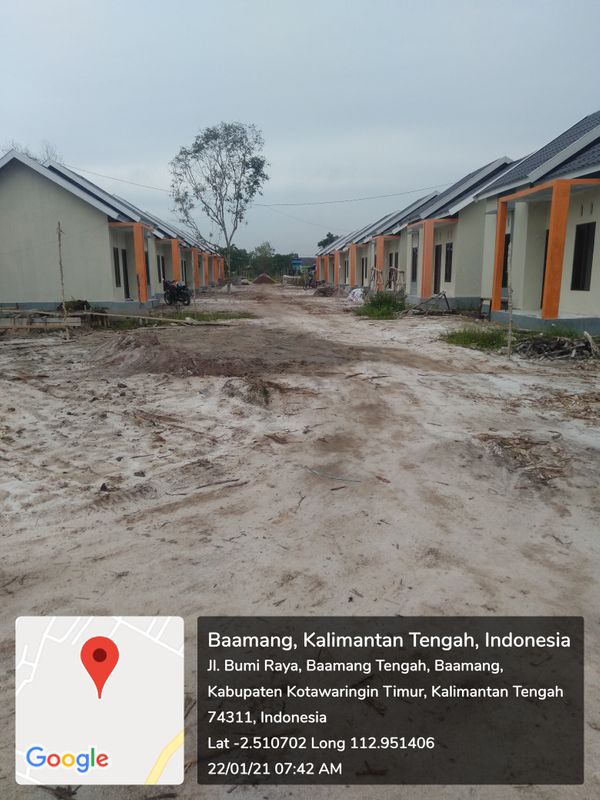 foto gerbang perumahan Griya Mentaya