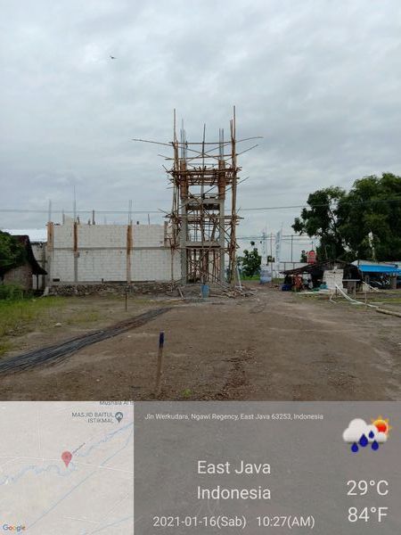 foto gerbang perumahan Grand Maksoem Village