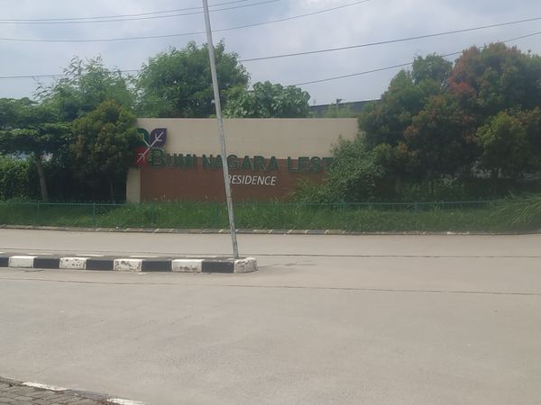 foto gerbang perumahan Bumi Nagara Lestari 1