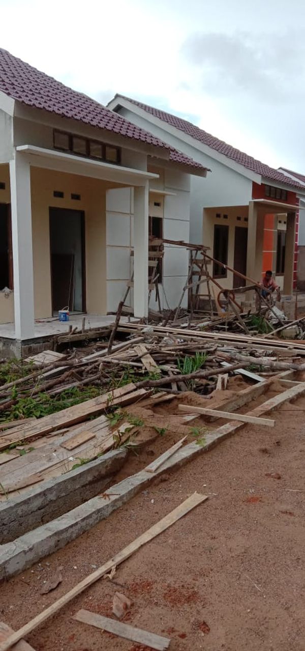 foto gerbang perumahan RENGAS PERMAI
