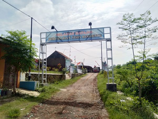 foto gerbang perumahan ST@IN RESIDENCE 3