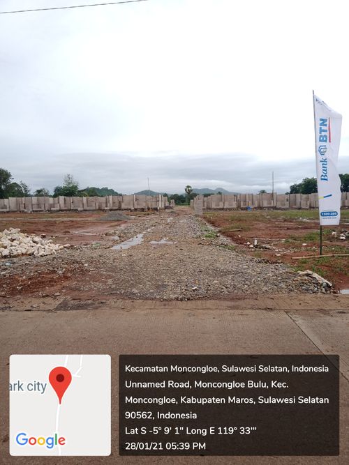 foto gerbang perumahan KUPA PARK CITY