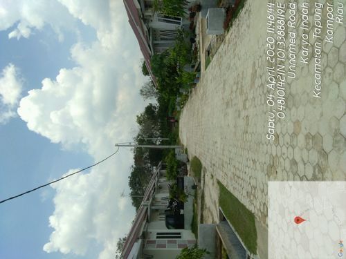 foto gerbang perumahan Griya Mantab Lestari 1