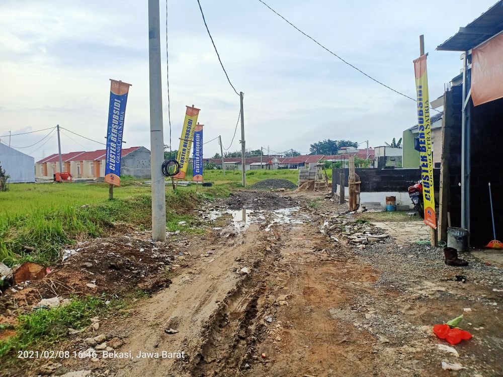 foto gerbang perumahan Grand Citra Satria 1