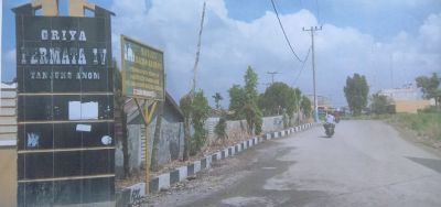foto gerbang perumahan Griya Permata IV