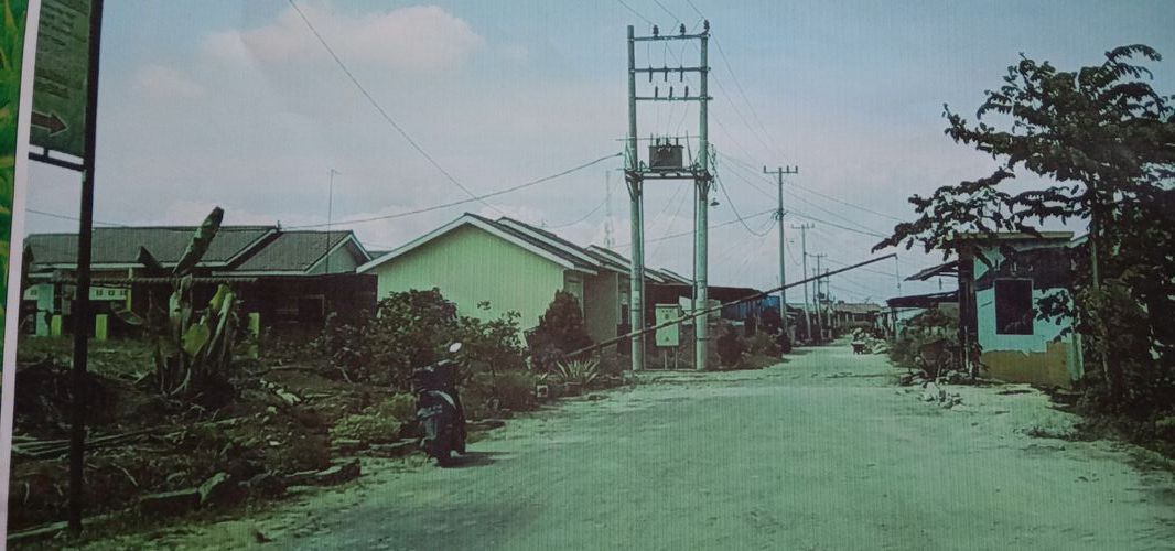 foto gerbang perumahan Griya Permata V