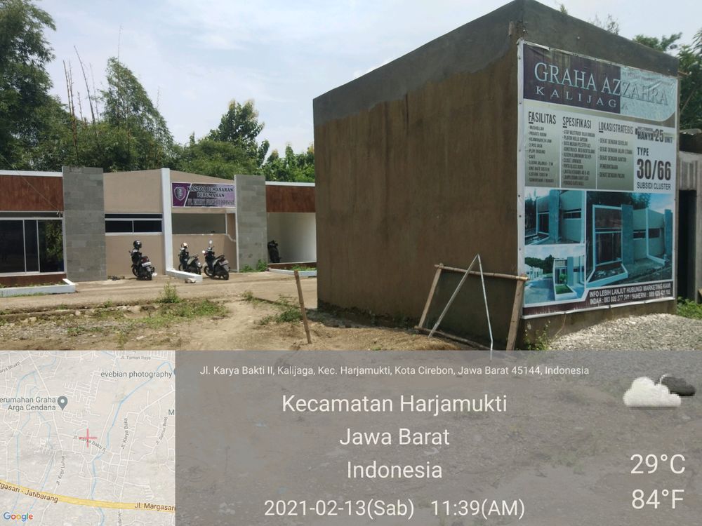 foto gerbang perumahan GRAHA AZZAHRA KALIJAGA