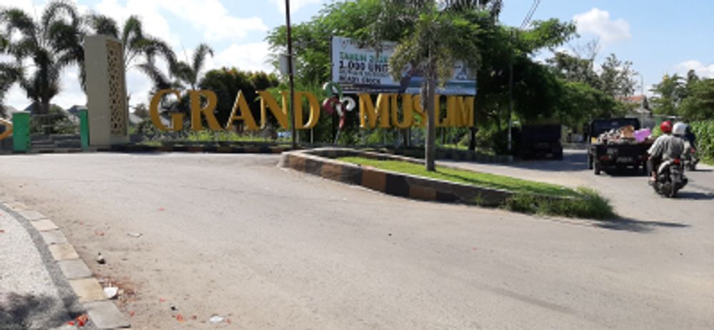 foto gerbang perumahan GRAND MUSLIM 2 TAHAP 3 PERLUASAN