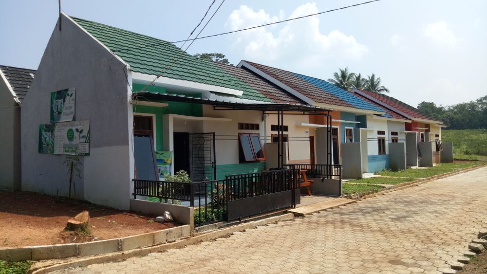 foto gerbang perumahan Taman Anyelir