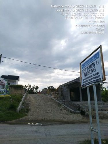 foto gerbang perumahan Kubung Permai Residence