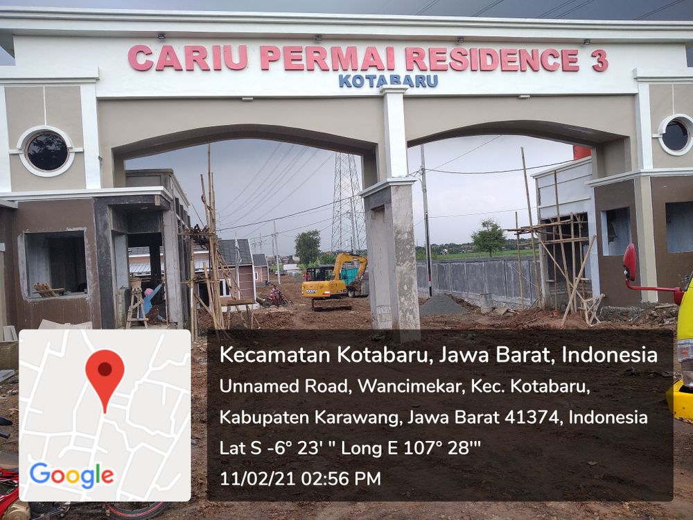 foto gerbang perumahan CARIU PERMAI RESIDENCE 3