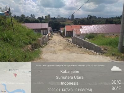 foto gerbang perumahan LINGKAR PERMAI 
