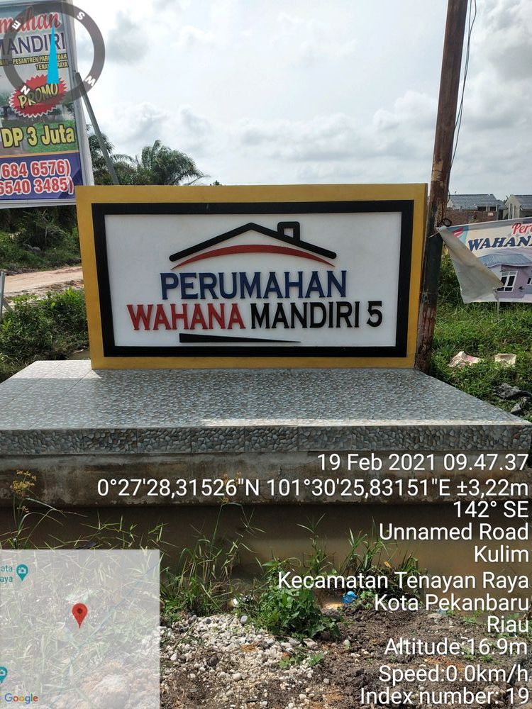 foto gerbang perumahan WAHANA MANDIRI 5