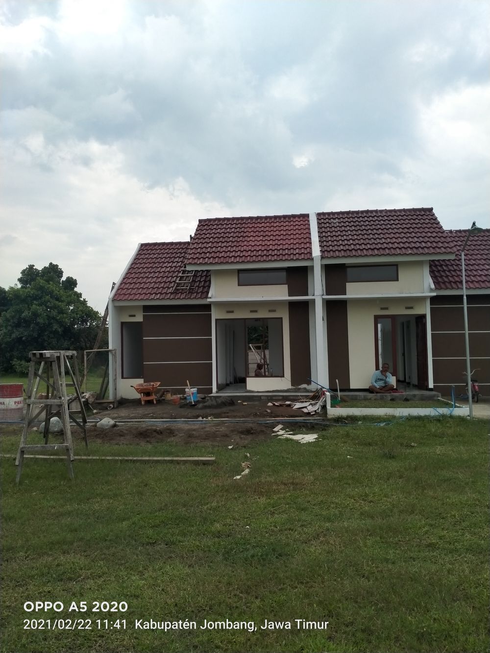 foto gerbang perumahan Green Ngoro Residence