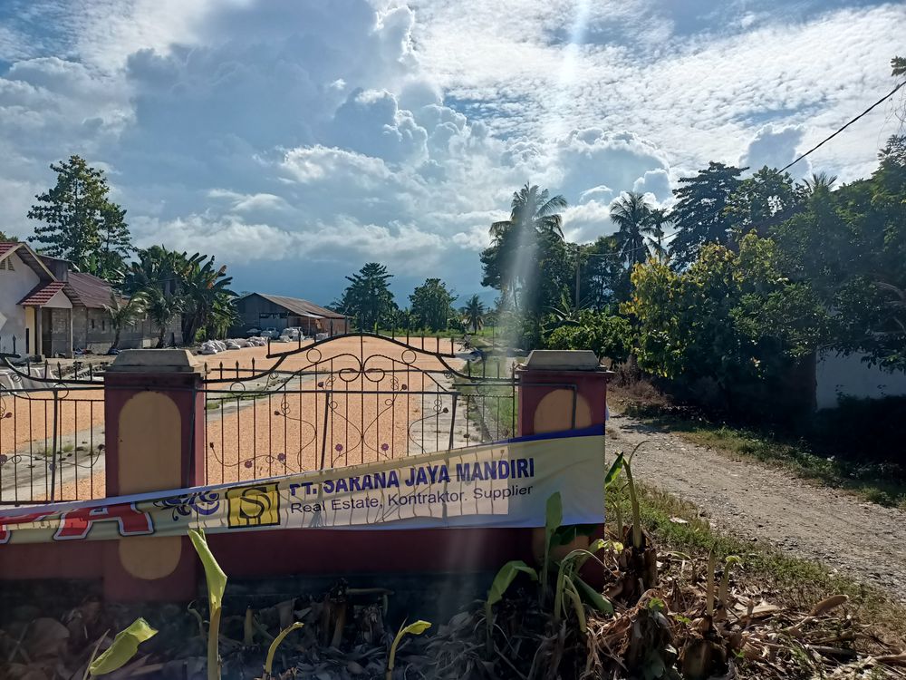 foto gerbang perumahan METRO PARK BELOPA