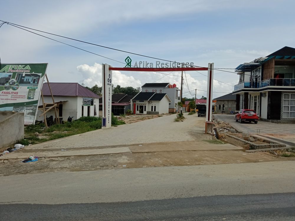 foto gerbang perumahan AFIKA RESIDENCE TAHAP 4
