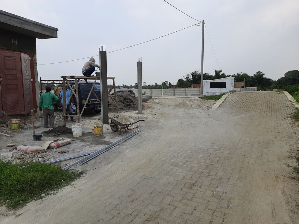 foto gerbang perumahan MUTIARA INDAH