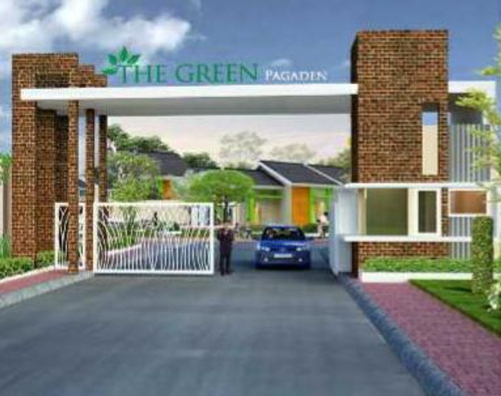 foto gerbang perumahan THE GREEN PAGADEN