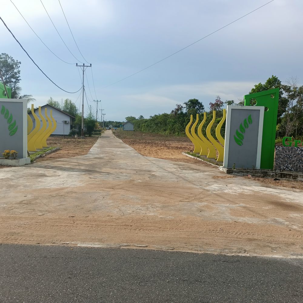 foto gerbang perumahan GREEN MULIA RESIDENCE