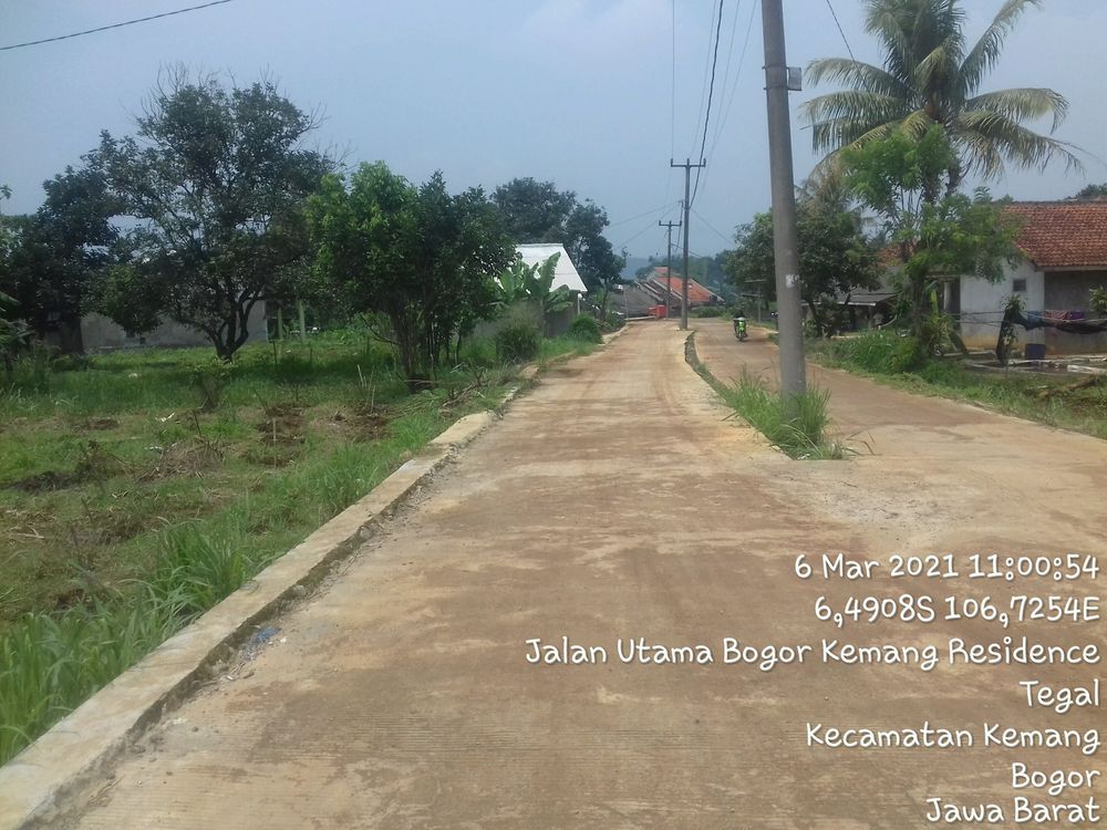 foto gerbang perumahan Kemang Bogor Regency