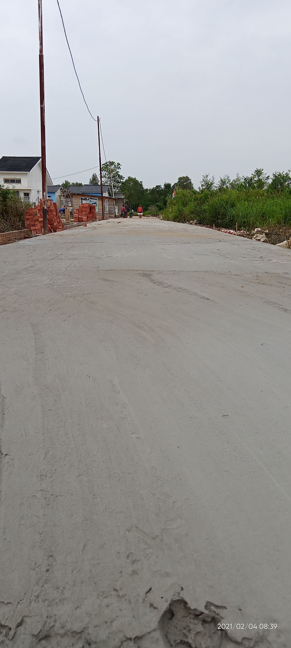 foto gerbang perumahan Graha Famili Ceria (pelebaran)