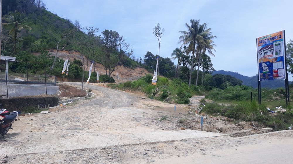 foto gerbang perumahan SEGAR ASRI 2