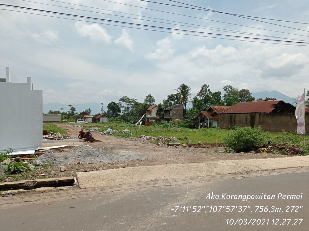 foto gerbang perumahan Aka Karangpawitan Permai