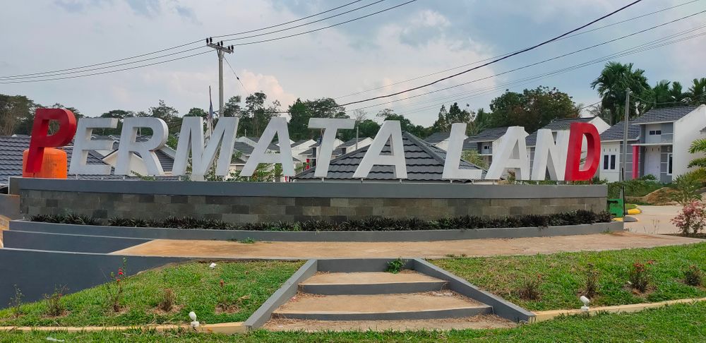 foto gerbang perumahan PERMATA LAND 2 BLOK RUBY
