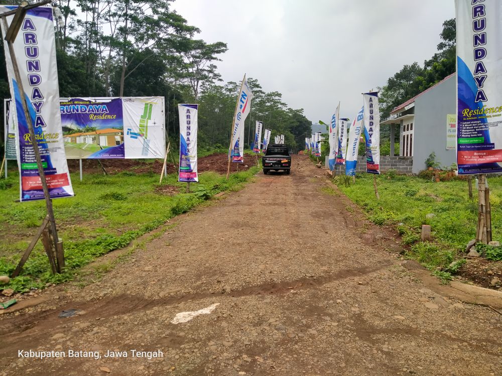 foto gerbang perumahan Arundaya Residence