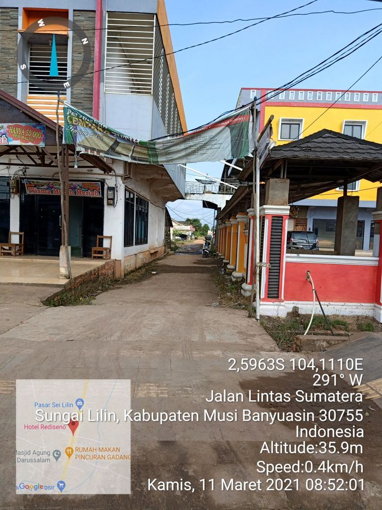 foto gerbang perumahan REDISENO SUNGAI LILIN