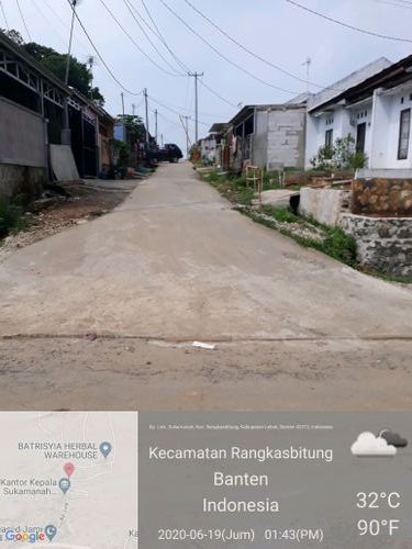 foto gerbang perumahan GREEN VILLES 1