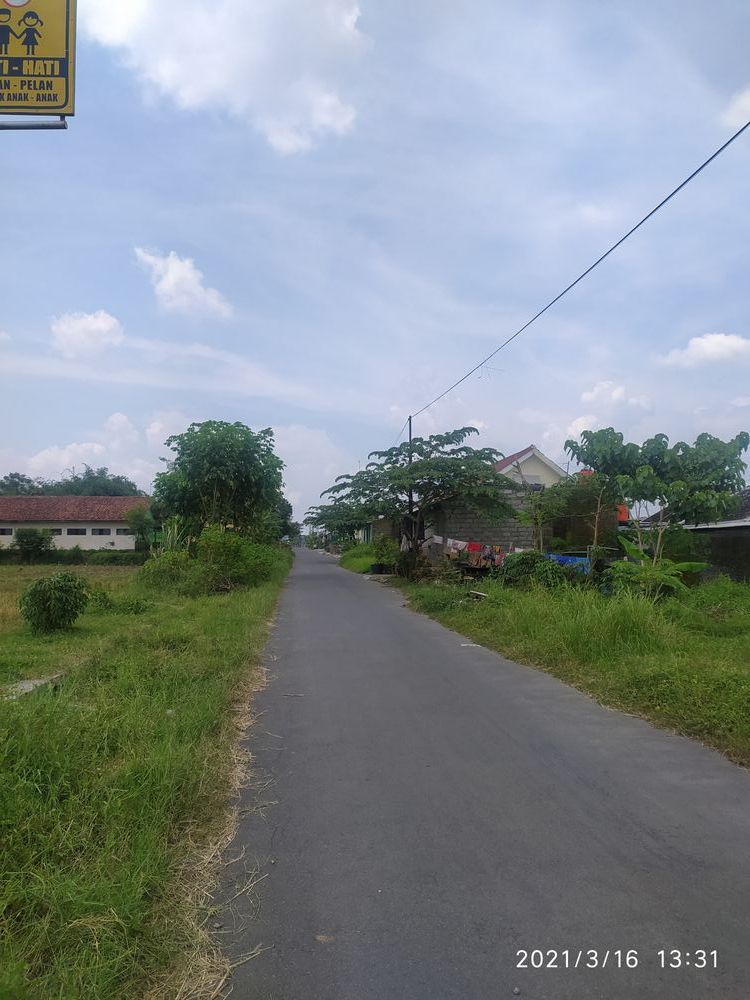 foto gerbang perumahan Troso Baru