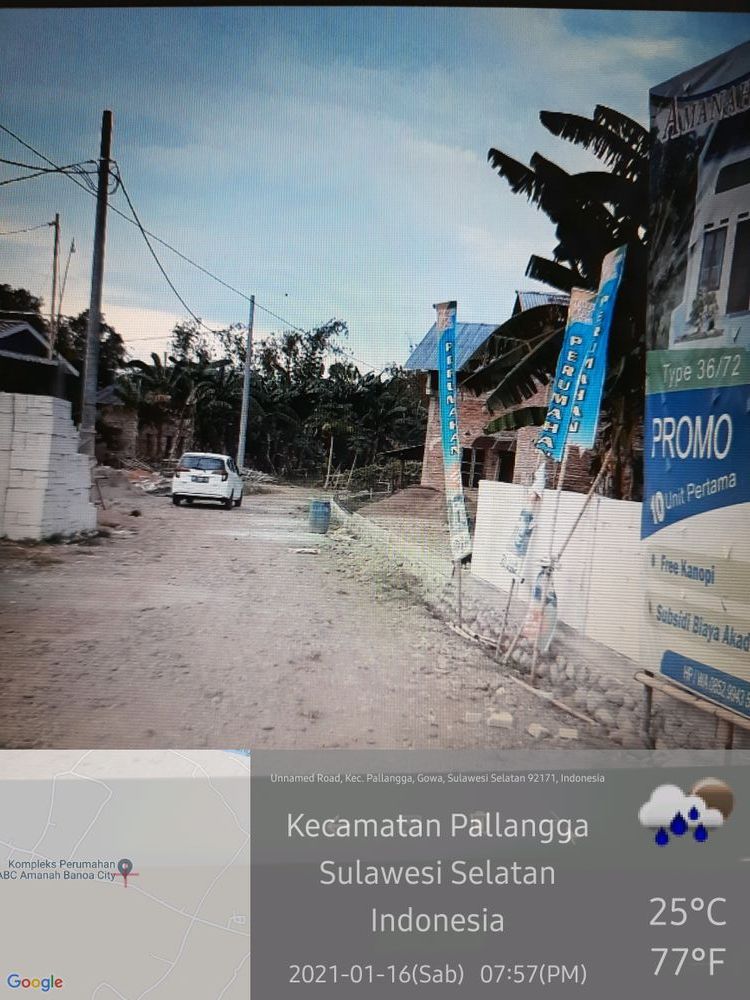 foto gerbang perumahan PERUM. AMANAH BANOA CITY