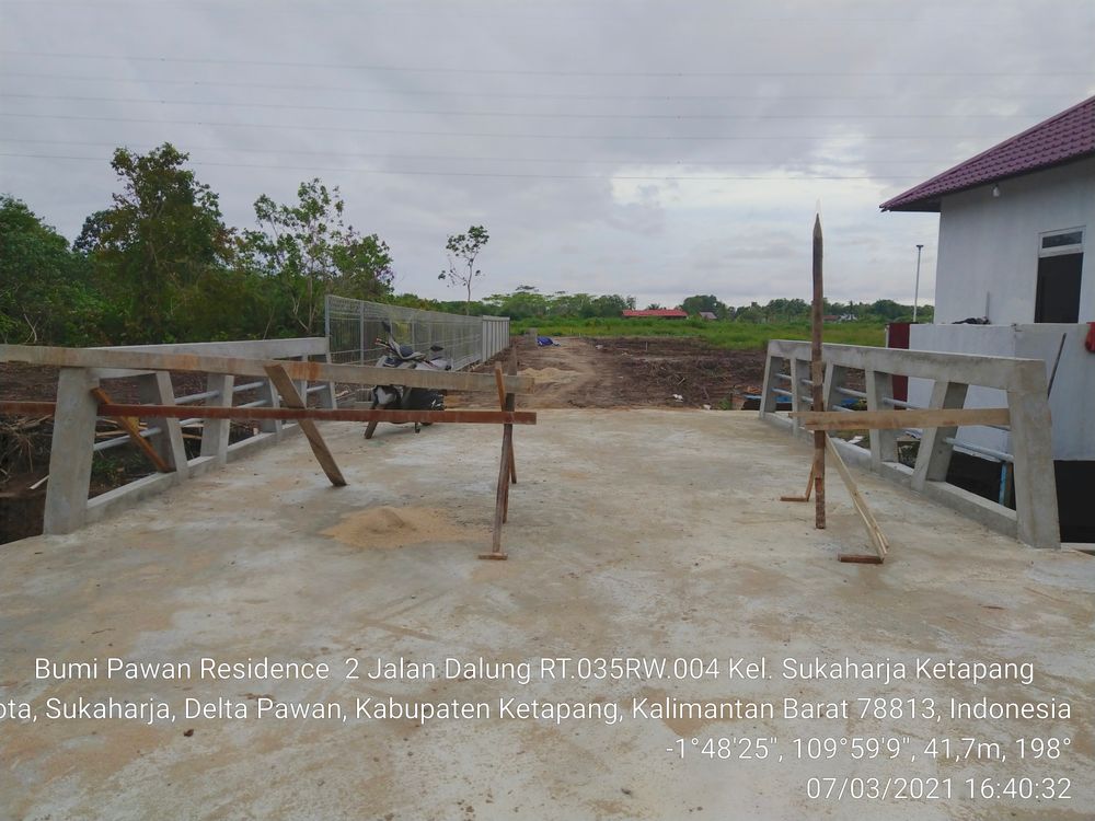 foto gerbang perumahan Bumi Pawan Residence 2 (Tahap.1)