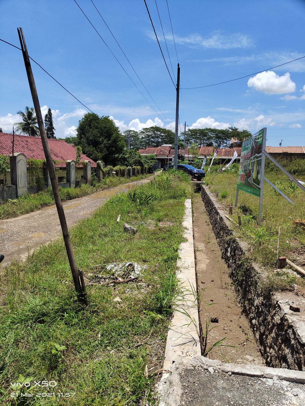 foto gerbang perumahan GRIYA RAHMA 4 WANGANDOWO
