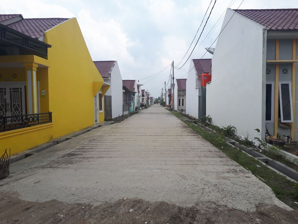 foto gerbang perumahan 66 Residence Tahap 2