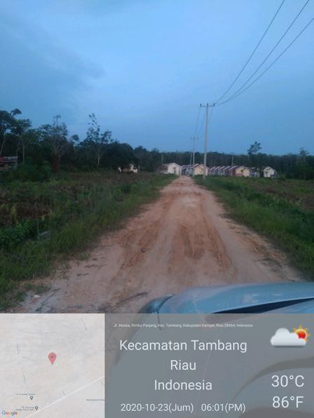 foto gerbang perumahan Pesona shanoon 4