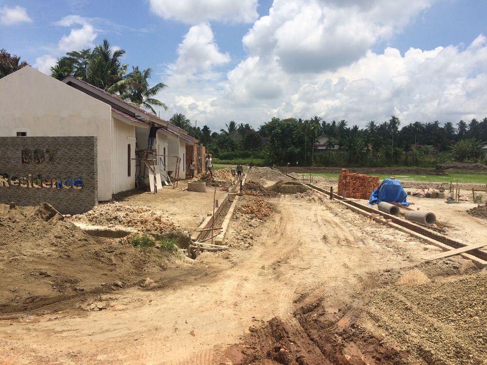 foto gerbang perumahan BDT RESIDENCE