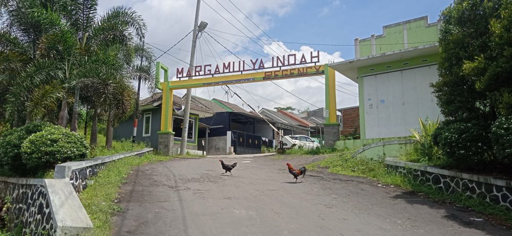 foto gerbang perumahan MARGAMULYA INDAH