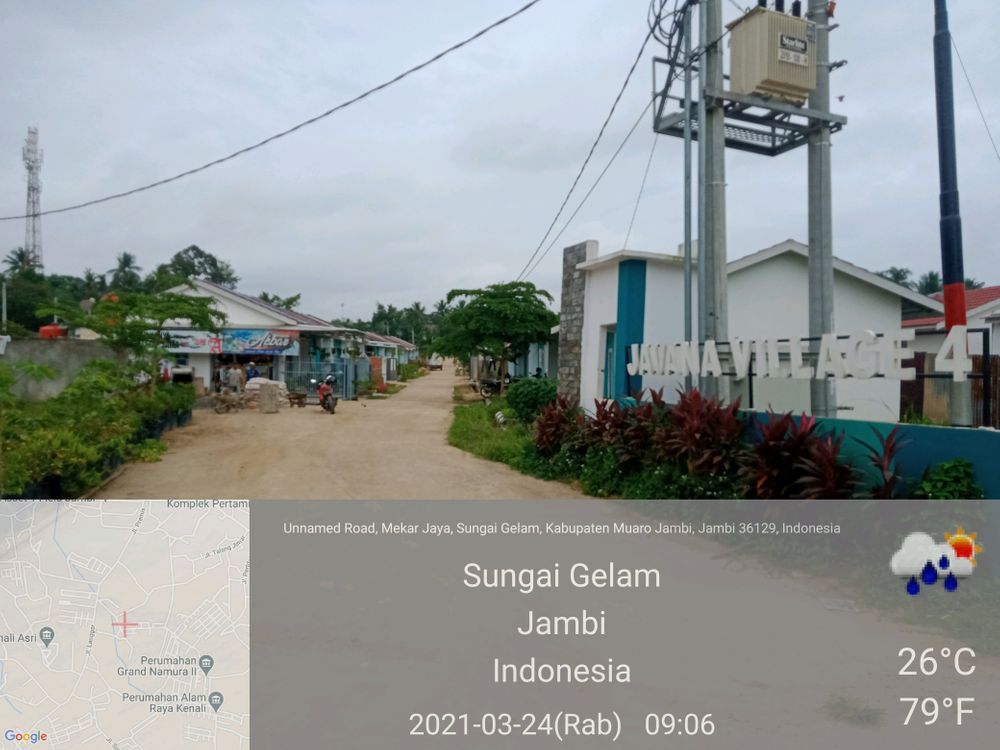 foto gerbang perumahan JAVANA VILLAGE 4
