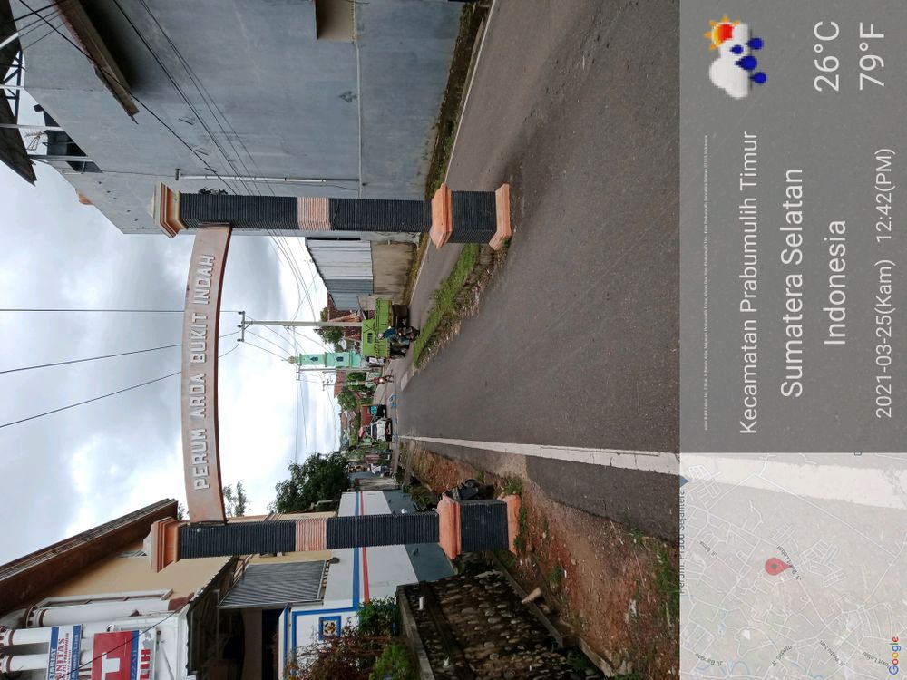 foto gerbang perumahan PALEM BUKIT ARDA
