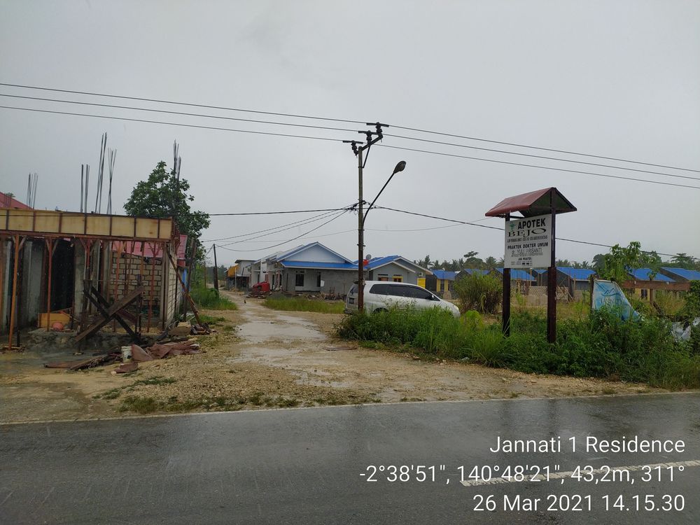 foto gerbang perumahan JANNATI 1 RESIDENCE KOYA BARAT, Kota Jayapura, Papua