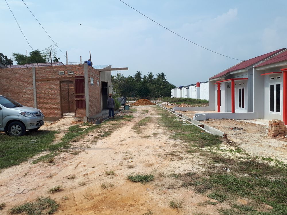 foto gerbang perumahan Griya Limbungan Asri