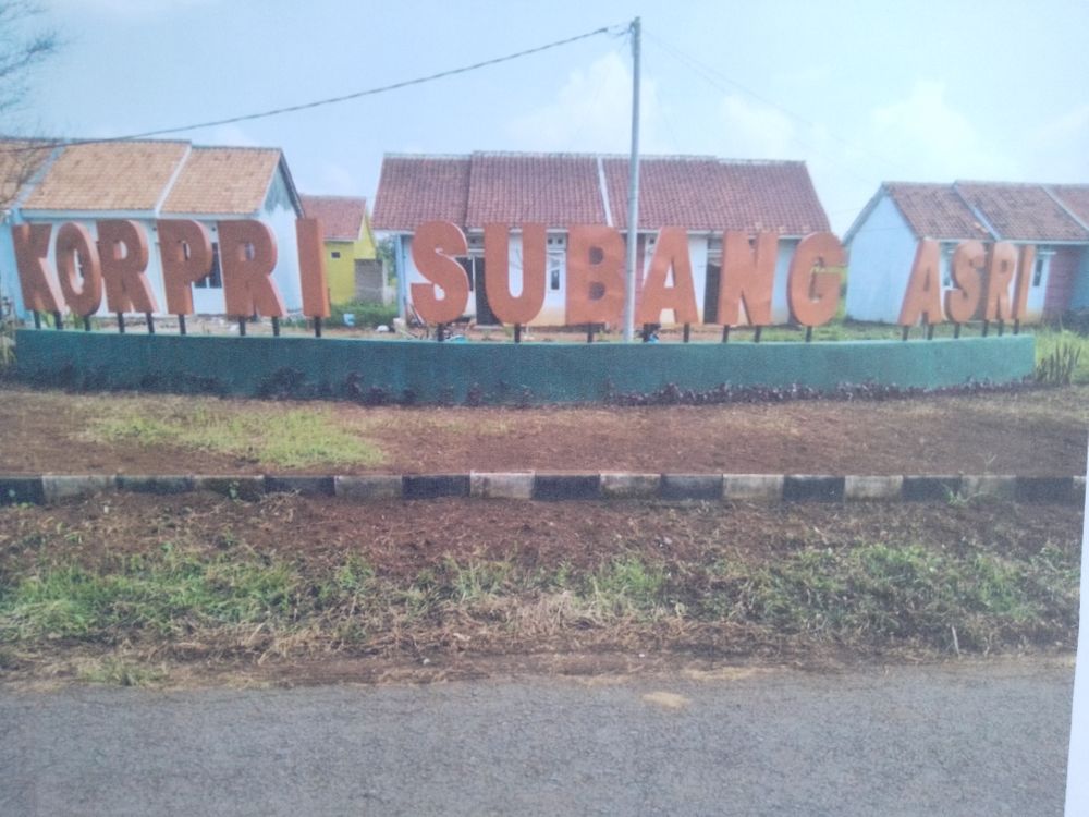 foto gerbang perumahan KORPRI SUBANG ASRI