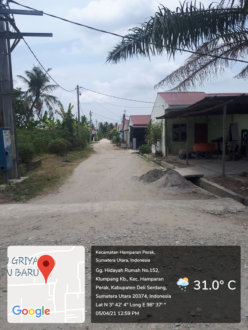 foto gerbang perumahan Perumahan Griya Kebun Baru