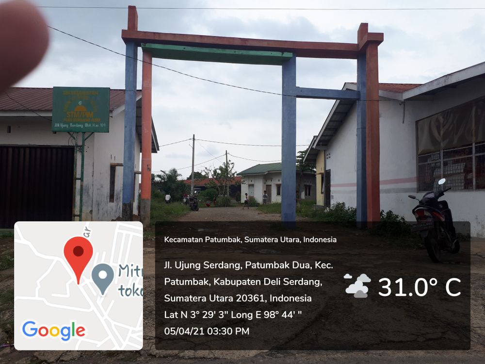 foto gerbang perumahan Perumahan Puri Serdang Asri