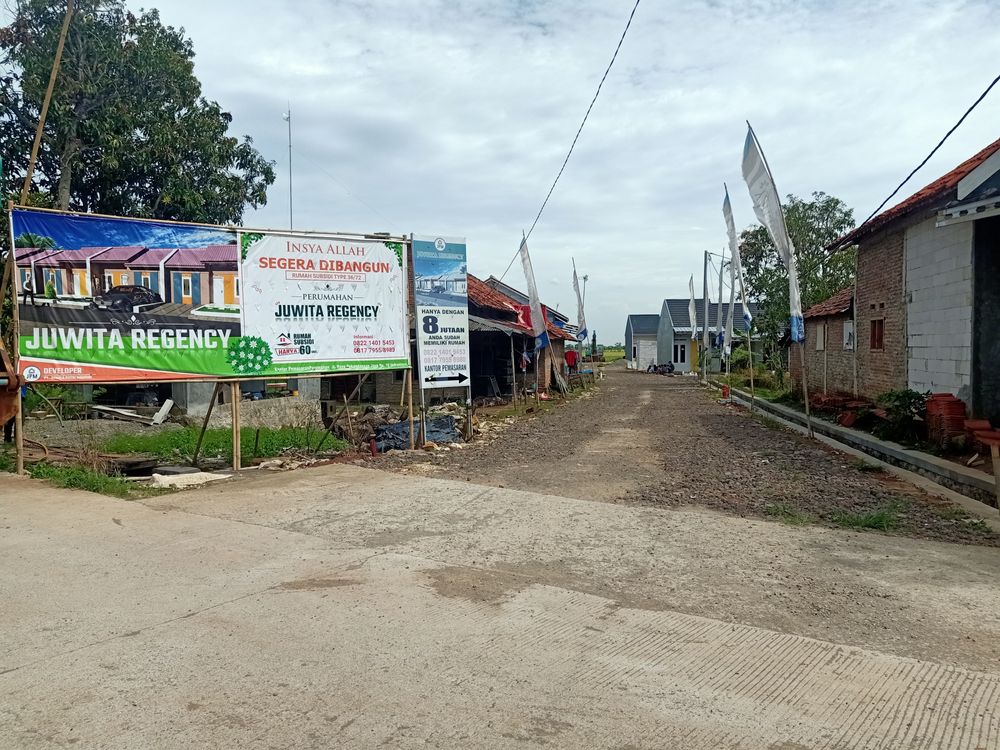 foto gerbang perumahan Juwita Regency