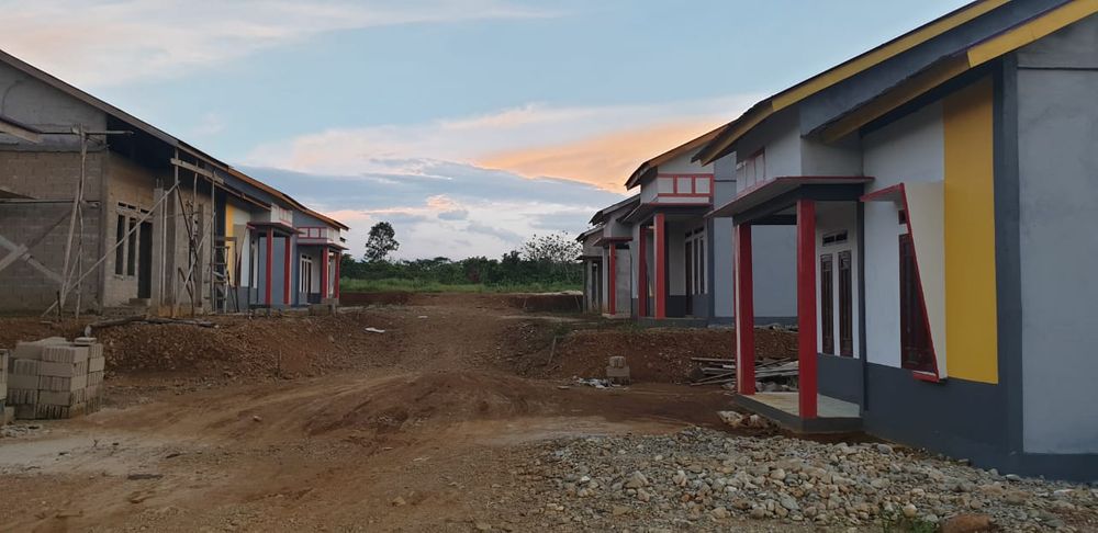 foto gerbang perumahan Green permata 2