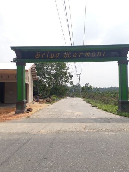 foto gerbang perumahan Griya Harmoni Perawang