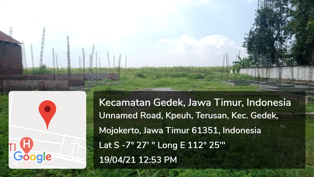 foto gerbang perumahan Griya kemantren indah